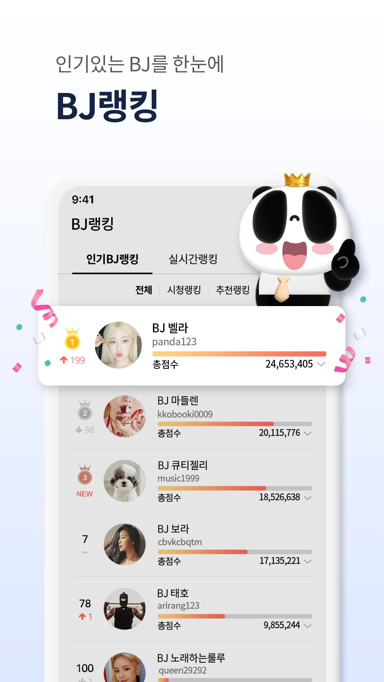 팬더티비 캐스트 screenshot